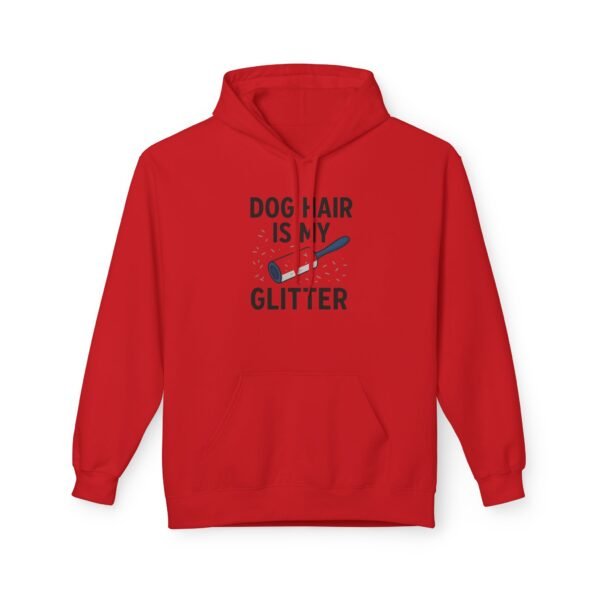 Dog Hair Is My Glitter Hoodie — Funny Pet Lover Pullover