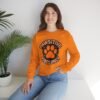 Pawsitive Vibes Only Circle with Paw Sweatshirt