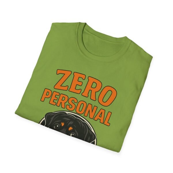 Zero Personal Space Club T-Shirt — Funny Rottweiler Dog Tee