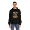 18322125519753131458_2048.jpeg Rottie University™ Full‑Zip Hoodie — Paw Print Rottweiler Zip-Up