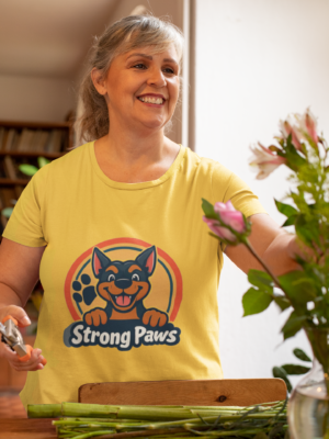 20251113044325-1f0c04b4-a9ec-6828-b037-52bfc21eb2a5.png Strong Paws T-Shirt