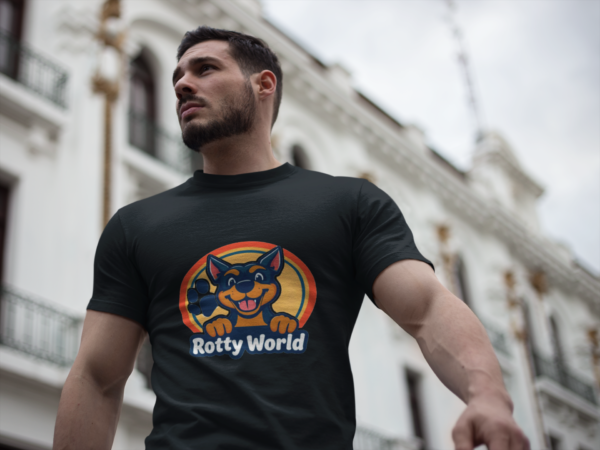 20251113044704-1f0c04bc-d5ab-6754-acad-4e6cd4431847.png Rotty World T-Shirt