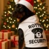 20251118220810-1f0c4cb1-200a-65b6-b618-fa20cf4bc6e6.jpg Rottie Security Pet Hoodie - Rottweiler Lover Tee for Dog Mom and Dad