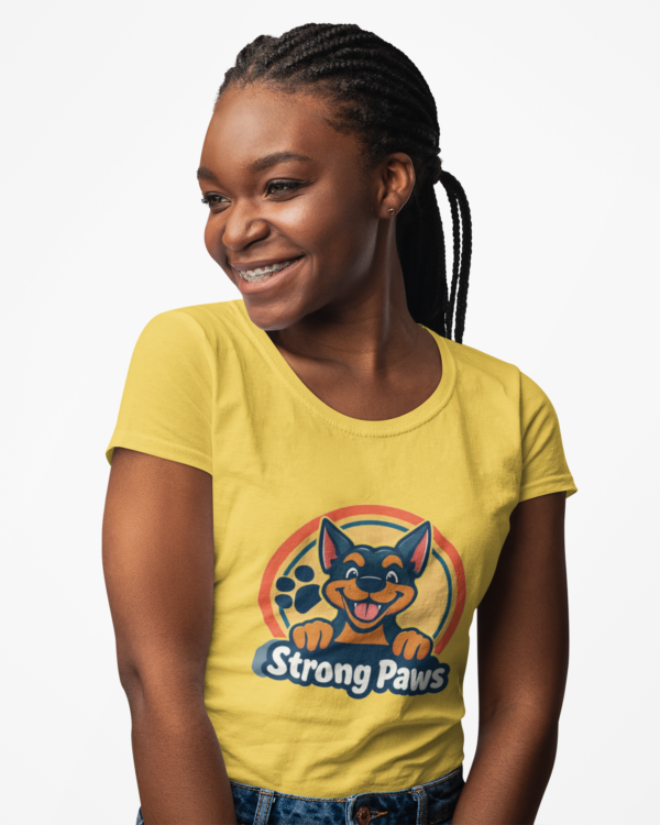 20251127032520-1f0cb40b-415b-6b2c-8997-b211e4c9b447.png Strong Paws T-Shirt