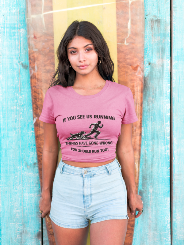 20260116181503-1f0f3074-7016-6326-b0c1-cabbde76a37b.png If You See Me Running - Funny Rottweiler Tee Light Colors