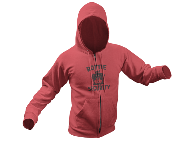 20260203232514-1f101579-7b43-6ee8-a91c-0a12e050769d.png Rottie Security Zip Hoodie LTC – Rottweiler Dog Guard Full-Zip Sweatshirt