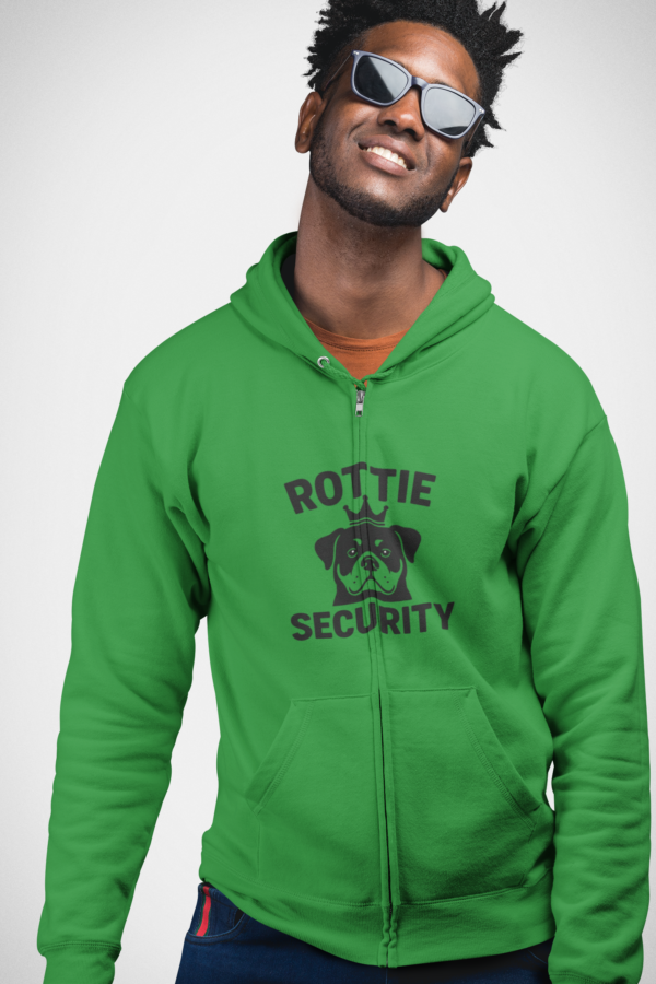 20260203232553-1f10157a-ecaf-678e-8305-2299b1d782d8.png Rottie Security Zip Hoodie LTC – Rottweiler Dog Guard Full-Zip Sweatshirt