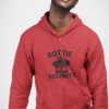 20260203232610-1f10157b-9087-6c4e-9fd8-8eb6e89bcc03.png Rottie Security Zip Hoodie LTC – Rottweiler Dog Guard Full-Zip Sweatshirt