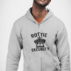20260203232620-1f10157b-f1d3-62f0-8aab-1627dedb3ac5.png Rottie Security Zip Hoodie LTC – Rottweiler Dog Guard Full-Zip Sweatshirt