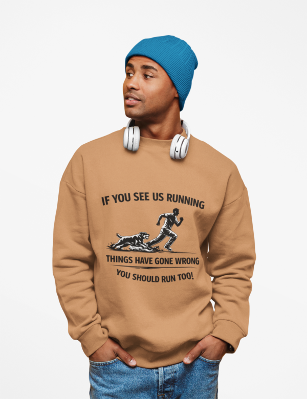 20260214211755-1f109eaa-0ff5-6fb4-8244-068f496c998a.png If You See Us Running Crewneck - Funny Running Sweatshirt