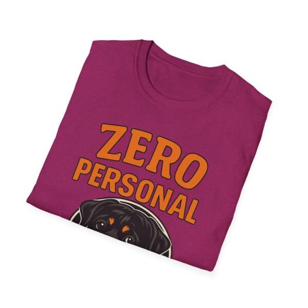 Zero Personal Space Club T-Shirt — Funny Rottweiler Dog Tee