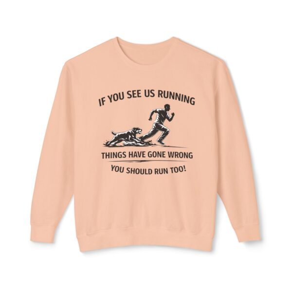 2181325076532336048_2048.jpeg If You See Us Running Crewneck - Funny Running Sweatshirt