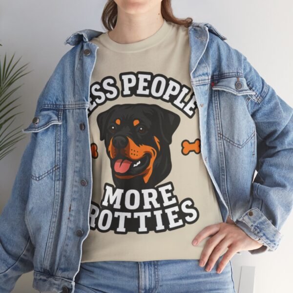 2284489177455719547_2048.jpeg "Less People More Rotties" Rottweiler Dog Lover Tee
