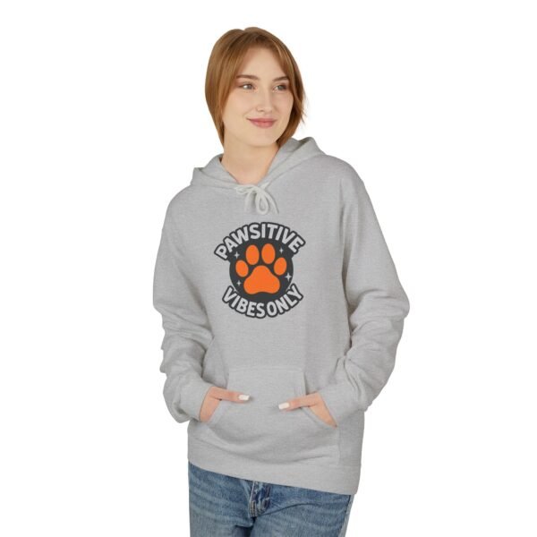 2332731938664341441_2048.jpeg Pawsitive Vibes Only Hoodie — Cute Circle Paw Print Animal Lover Sweatshirt