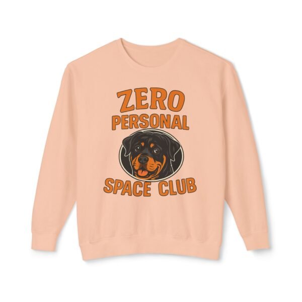 2631950754911591431_2048.jpeg Zero Personal Space Club Sweatshirt — Funny Dog Graphic Crewneck