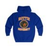 2814777520000196168_2048.jpeg Rottie University™ Rottweiler Mascot Zip Hoodie NP — Full‑Zip Jacket