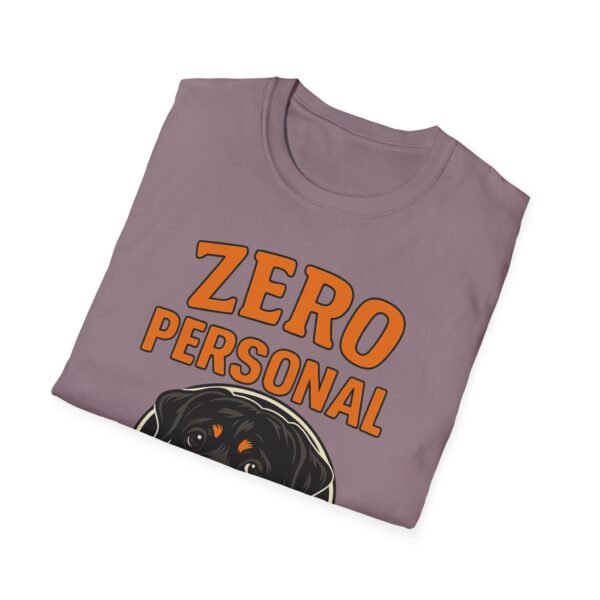 Zero Personal Space Club T-Shirt — Funny Rottweiler Dog Tee