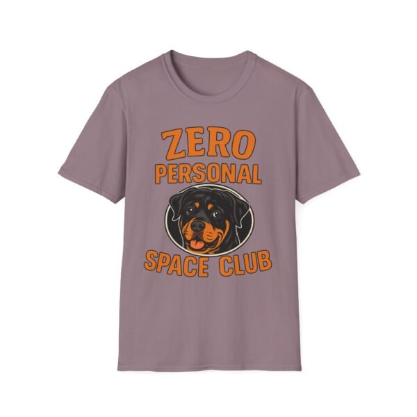 Zero Personal Space Club T-Shirt — Funny Rottweiler Dog Tee