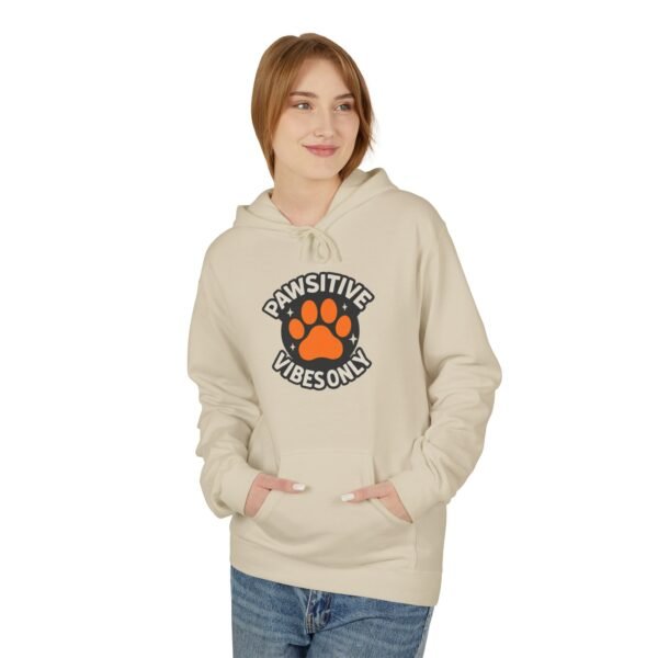 324875449600596665_2048.jpeg Pawsitive Vibes Only Hoodie — Cute Circle Paw Print Animal Lover Sweatshirt