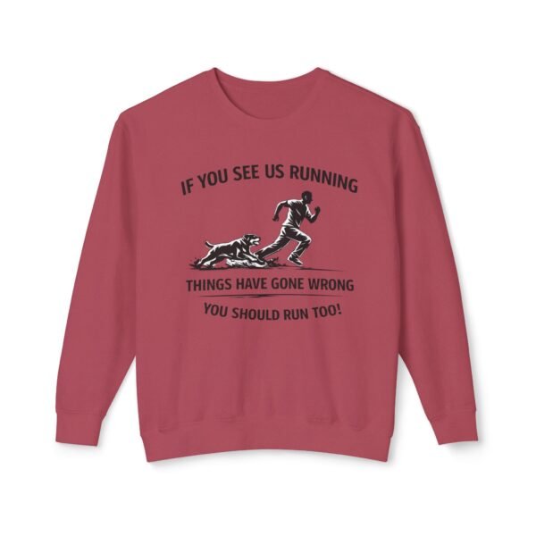 3287986536154849350_2048.jpeg If You See Us Running Crewneck - Funny Running Sweatshirt
