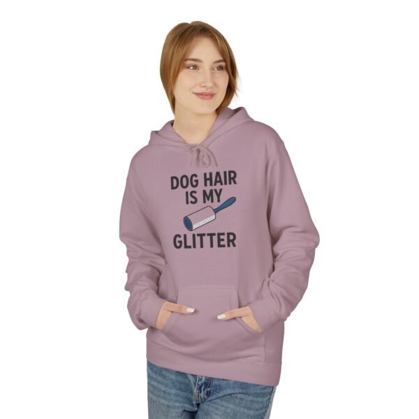 Dog Hair Is My Glitter Hoodie — Funny Pet Lover Pullover