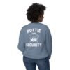 3838850358110246104_2048.jpeg Rottie Security Sweatshirt — Rottweiler Dog Crewneck White Print