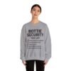 Rottie Security™ "Funny Task List" Light Color Crewneck Sweatshirt