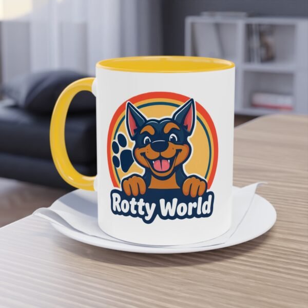 433058131505892967_2048.jpeg Rotty World™ Two-Tone Coffee Mug, 11oz