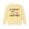 4696840021682692754_2048.jpeg My Therapist Has Four Paws Sweatshirt