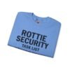 Rottie Security™ "Funny Task List" Light Color Crewneck Sweatshirt