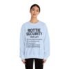 Rottie Security™ "Funny Task List" Light Color Crewneck Sweatshirt