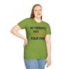 4925084224082045037_2048.jpeg My Therapist Has Four Paws T-Shirt — Funny Dog/Cat Lover Tee
