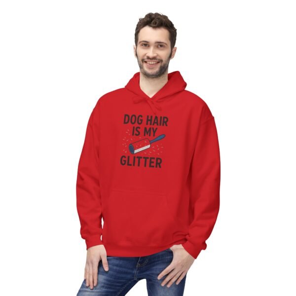 Dog Hair Is My Glitter Hoodie — Funny Pet Lover Pullover