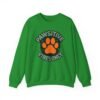 Pawsitive Vibes Only Circle with Paw Sweatshirt