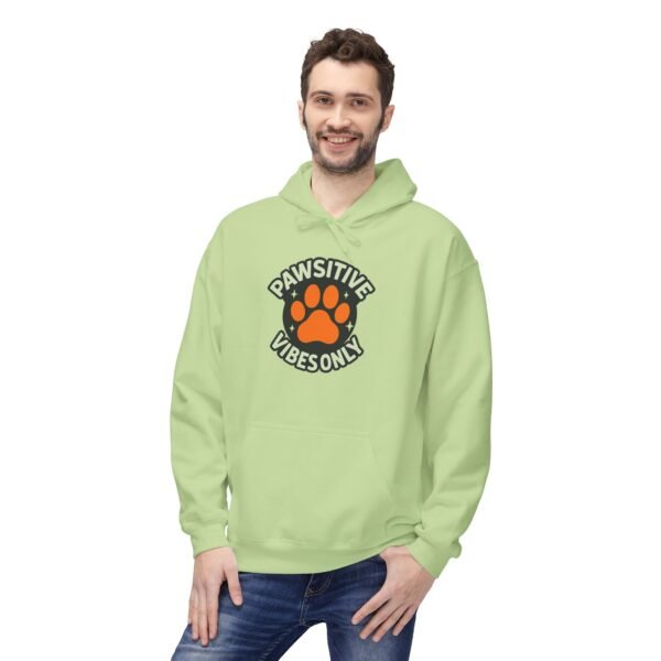 563622931086573916_2048.jpeg Pawsitive Vibes Only Hoodie — Cute Circle Paw Print Animal Lover Sweatshirt
