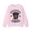 Less People More Rotties Sweatshirt — Rottweiler Dog Lover Crewneck