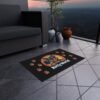 6267663639292059758_2048.jpeg Rotty World Doormat - Outdoor Rug with Happy Rottweiler & Paw Prints