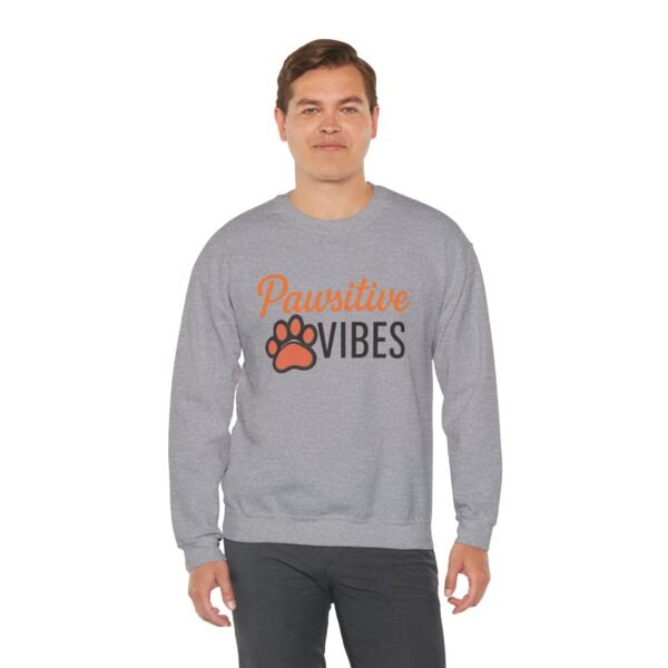 Pawsitive Vibes Heavy Blend™ Crewneck Sweatshirt