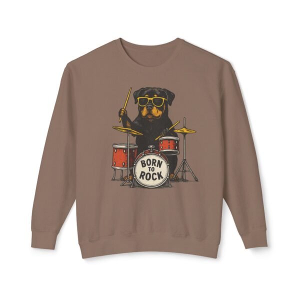 6770862239429736139_2048.jpeg Rottie Born to Rock Sweatshirt