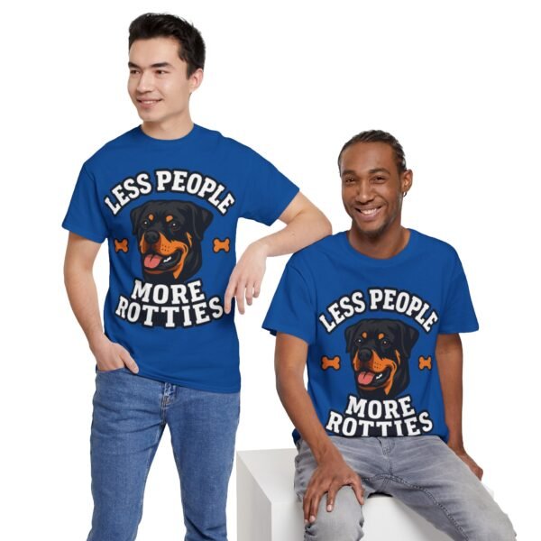 7033088712011493263_2048.jpeg "Less People More Rotties" Rottweiler Dog Lover Tee