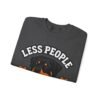 Less People More Rotties Sweatshirt — Rottweiler Dog Lover Crewneck