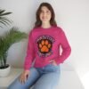 Pawsitive Vibes Only Circle with Paw Sweatshirt