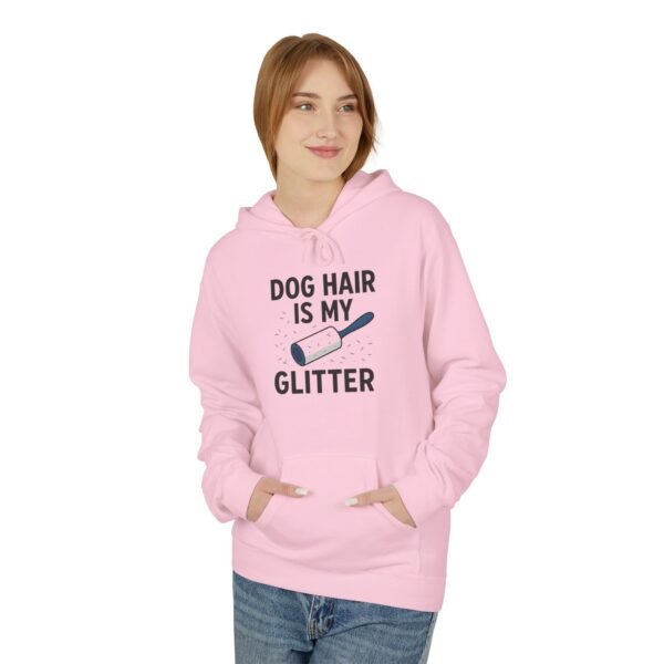 Dog Hair Is My Glitter Hoodie — Funny Pet Lover Pullover