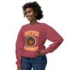 7590150172779098712_2048.jpeg Rottie University Crewneck Sweatshirt With Paws