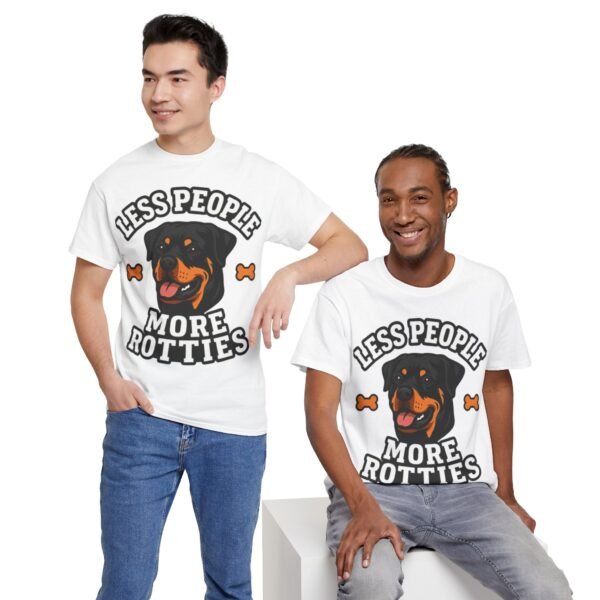 7723007410951644241_2048.jpeg "Less People More Rotties" Rottweiler Dog Lover Tee