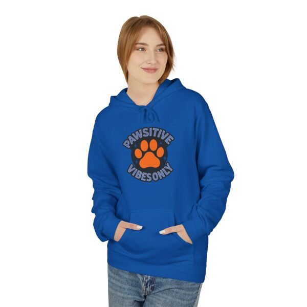784034659484707058_2048.jpeg Pawsitive Vibes Only Hoodie — Cute Circle Paw Print Animal Lover Sweatshirt