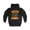 7973779824740528069_2048.jpeg Rottie University™ Rottweiler Mascot Zip Hoodie NP — Full‑Zip Jacket