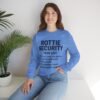 Rottie Security™ "Funny Task List" Light Color Crewneck Sweatshirt