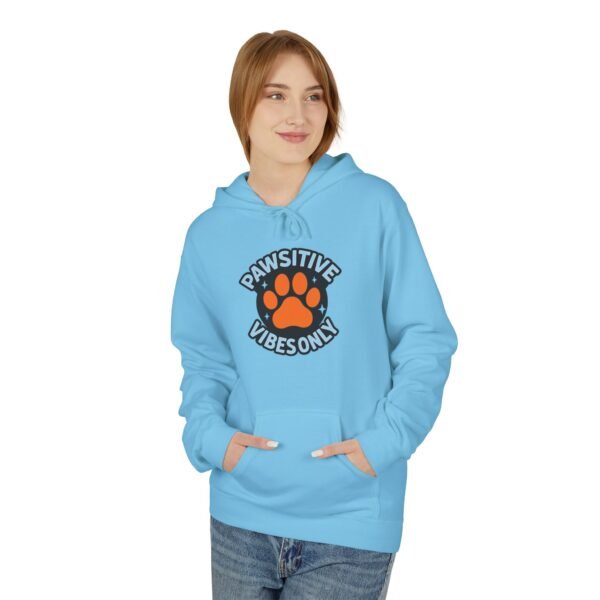 8375677116276422315_2048.jpeg Pawsitive Vibes Only Hoodie — Cute Circle Paw Print Animal Lover Sweatshirt
