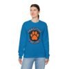Pawsitive Vibes Only Circle with Paw Sweatshirt